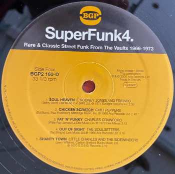 2LP Various: SuperFunk Rare And Classic Funk From The Vaults 1966-1972 Volume 4.