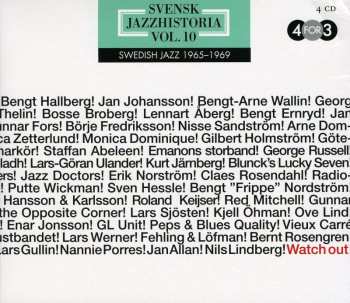 4CD Various: Svensk Jazzhistoria Vol. 10 - Swedish Jazz 1965 - 1969 - Watch Out! 