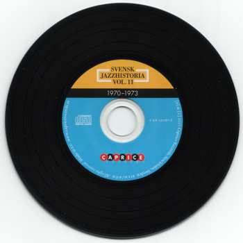 4CD/Dobozkészlet Various: Svensk Jazzhistoria Vol. 11 - Swedish Jazz History 1970 - 1979 - Jazz Cosmopolit