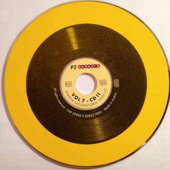 3CD/Dobozkészlet Various: Svensk Jazzhistoria Vol. 7 – Swedish Jazz 1952–1955 – The Golden Years