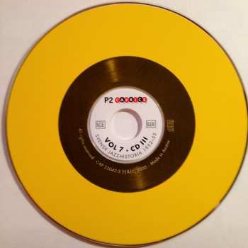 3CD/Dobozkészlet Various: Svensk Jazzhistoria Vol. 7 – Swedish Jazz 1952–1955 – The Golden Years