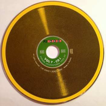 3CD/Dobozkészlet Various: Svensk Jazzhistoria Vol. 7 – Swedish Jazz 1952–1955 – The Golden Years