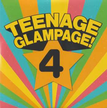 4CD/Dobozkészlet Various: Teenage Glampage! (80 Glambusters Rockers, Shockers And Teenyboppers From The 70's!)