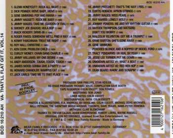 CD Various: That'll Flat ... Git It! Vol. 14: Rockabilly From The Vaults Of Sun Records