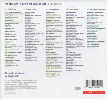 5CD/Dobozkészlet Various: The ACT Man (A Life In The Spirit Of Jazz) 75 Siggi Loch