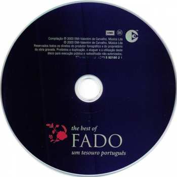 CD Various: The Best Of Fado - Um Tesouro Português