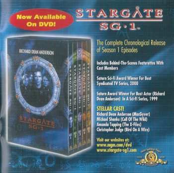 CD Various: The Best Of Stargate SG-1 Season 1
