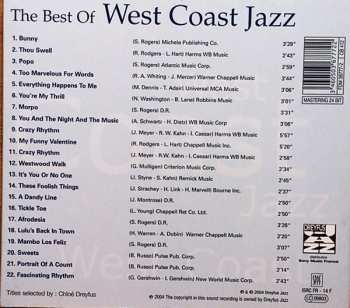 CD Various: The Best Of West Coast Jazz DIGI
