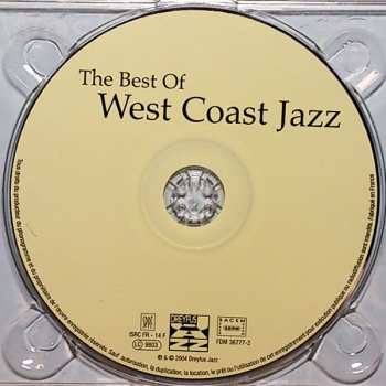 CD Various: The Best Of West Coast Jazz DIGI