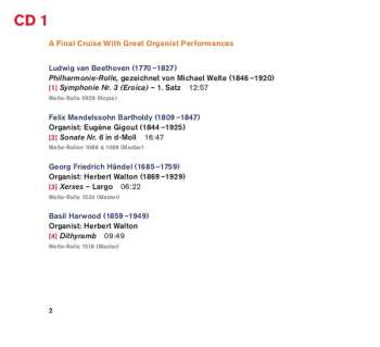 2CD Various: The Britannic Organ Vol. 12: A Final Cruise With Great Organist Performances
