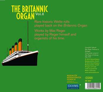 2CD Various: The Britannic Organ Vol. 8: Max Reger