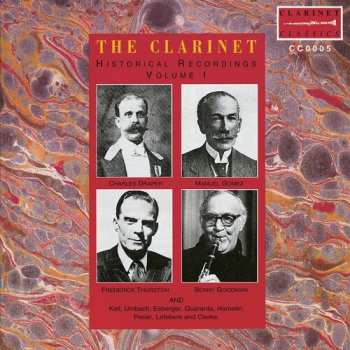 Album Various: The Clarinet - Historical Recordings - Volume I