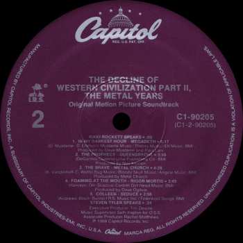 LP Various: The Decline Of Western Civilization Part II: The Metal Years (Original Motion Picture Soundtrack)