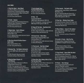 3CD Various: The Devil Rides In - Spellbinding Satanic Magick & The Rockult 1966-1974