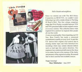 CD Various: The Elvis Presley Connection Vol. 1 (33 Roots And Covers Of Elvis Presley)