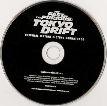 CD Various: The Fast And The Furious: Tokyo Drift - Original Motion Picture Soundtrack
