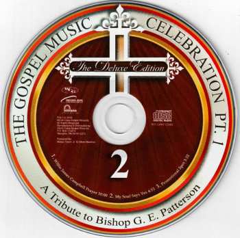 2CD/DVD Various: The Gospel Music Celebration Pt. 1 Tribute To Bishop G. E. Patterson DLX