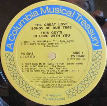 6LP/Dobozkészlet Various: The Great Love Songs Of Our Time