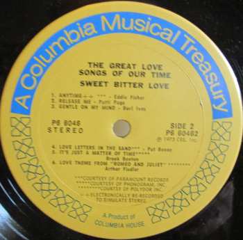 6LP/Dobozkészlet Various: The Great Love Songs Of Our Time