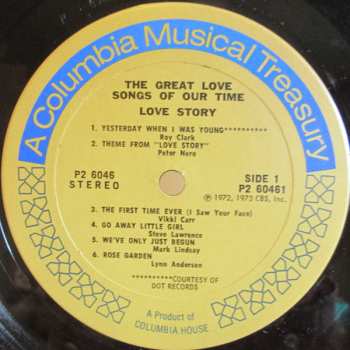 6LP/Dobozkészlet Various: The Great Love Songs Of Our Time
