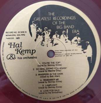 2LP/Dobozkészlet Various: The Greatest Recordings Of The Big Band Era (2xLP + BOX + BOOKLET) (ČERVENÉ DESKY)