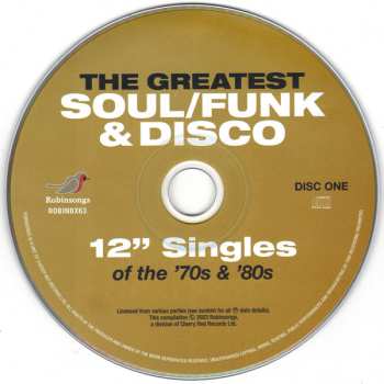 4CD/Dobozkészlet Various: The Greatest Soul/Funk & Disco 12" Singles Of The '70s & '80s