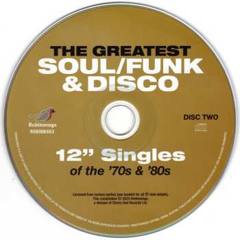 4CD/Dobozkészlet Various: The Greatest Soul/Funk & Disco 12" Singles Of The '70s & '80s