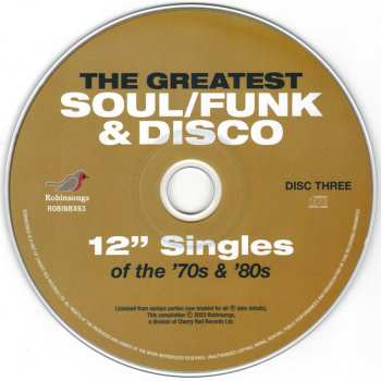 4CD/Dobozkészlet Various: The Greatest Soul/Funk & Disco 12" Singles Of The '70s & '80s