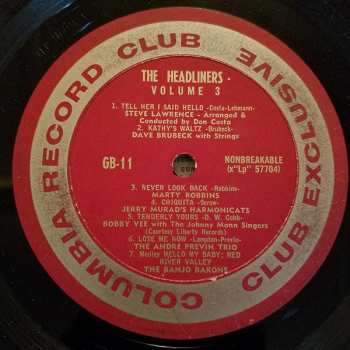 LP Various: The Headliners, Volume 3 LTD