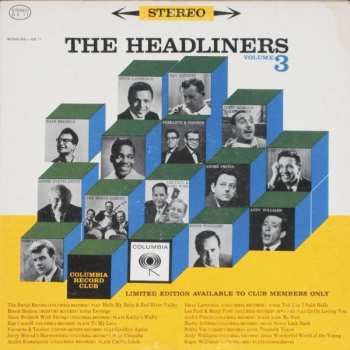 Album Various: The Headliners, Volume 3