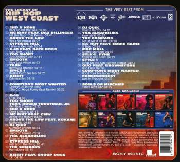 3CD Various: The Legacy Of Hip Hop West Coast
