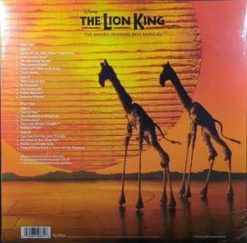 2LP Various: The Lion King - Original Broadway Cast Recording CLR | LTD