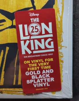 2LP Various: The Lion King - Original Broadway Cast Recording CLR | LTD
