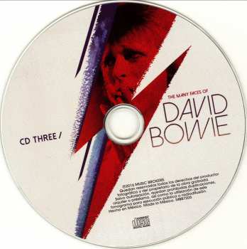 3CD Various: The Many Faces Of David Bowie (A Journey Through The Inner World Of David Bowie)