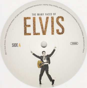 2LP Various: The Many Faces Of Elvis  (A Journey Through The Inner World Of Elvis Presley ) CLR