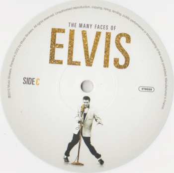 2LP Various: The Many Faces Of Elvis  (A Journey Through The Inner World Of Elvis Presley ) CLR