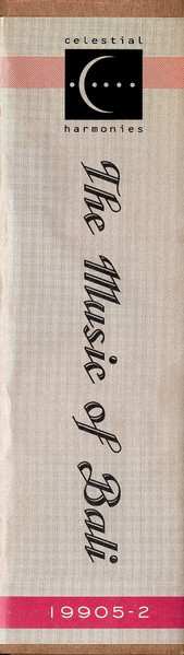 3CD/Dobozkészlet Various: The Music Of Bali