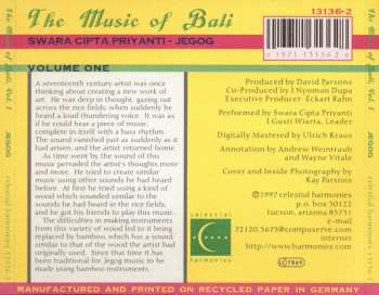 3CD/Dobozkészlet Various: The Music Of Bali