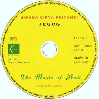 3CD/Dobozkészlet Various: The Music Of Bali