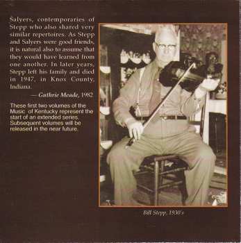 CD Various: The Music Of Kentucky Vol. 1 (Early American Rural Classics 1927-37)