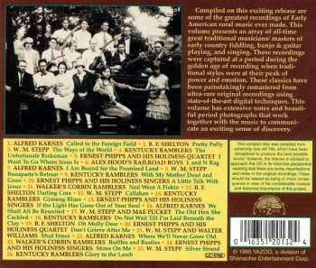 CD Various: The Music Of Kentucky Vol. 1 (Early American Rural Classics 1927-37)