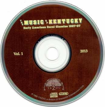 CD Various: The Music Of Kentucky Vol. 1 (Early American Rural Classics 1927-37)