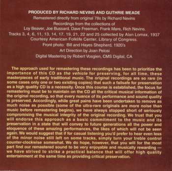 CD Various: The Music Of Kentucky Vol. 2 (Early American Rural Classics 1927-37)