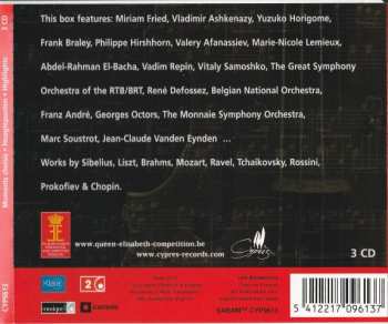 3CD Various: The Queen Elisabeth International Music Competition Of Belgium - Highlights 1951 - 2001