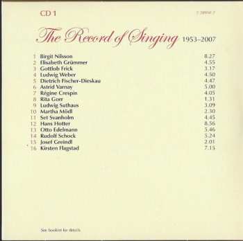 11CD/Dobozkészlet Various: The Record Of Singing Volume 5 (From The Lp To The Digital Era)