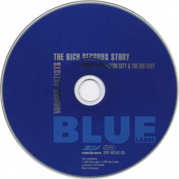 CD Various: The Rich Records Story / Music City, Motor City & The Big Easy