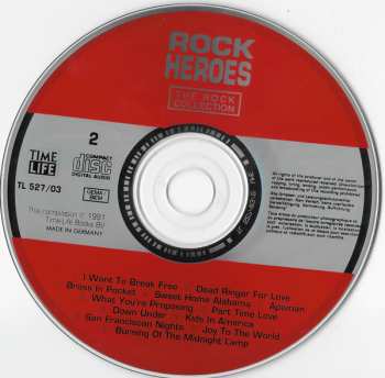 2CD Various: The Rock Collection (Rock Heroes)