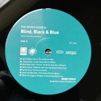LP Various: The Rough Guide To Blind, Black, And Blue (Reborn And Remastered) LTD