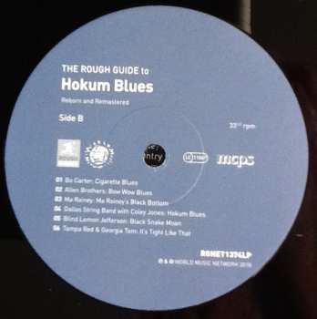 LP Various: The Rough Guide To Hokum Blues Reborn And Remastered  LTD