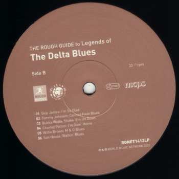 LP Various: The Rough Guide To Legends Of The Delta Blues